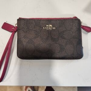 Authentic Coach wristlet